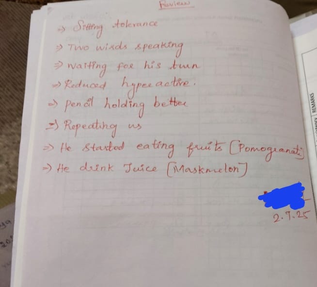 Parent review